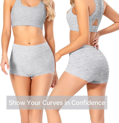 Boy Shorts Underwear for Women - Boxers for Women, Women'S Cotton Underwear Boyshorts